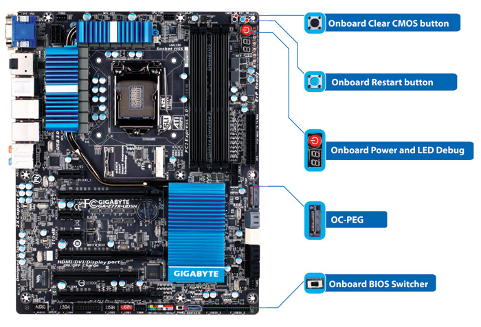 GA-Z77X-UP5 TH (Rev. 1.0) - Key features | Motherboard GIGABYTE